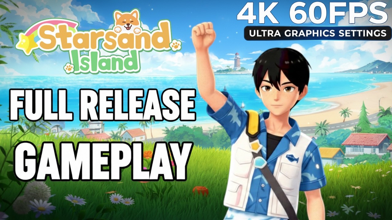 Starsand Island FULL GAMEPLAY Walkthrough - First 6 Hours (No Commentary 4K Ultra)