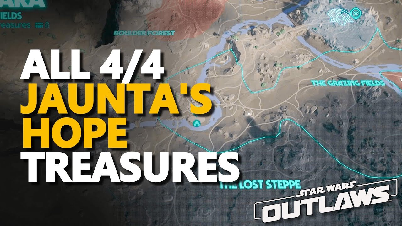 All Jaunta's Hope Undiscovered Treasures Star Wars Outlaws