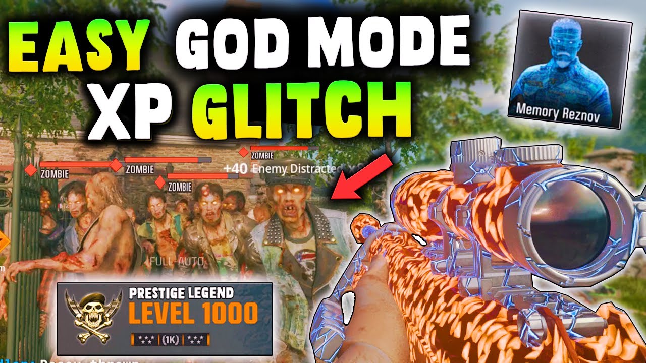 EASY GOD MODE XP GLITCH IN LIBERTY FALLS! FAST UNLIMITED XP / GUMBALLS GLITCH IN BO6!