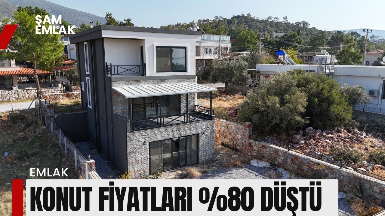 ❗️SATILDI❗️Didim Akbük Lüks kelepir Villa fiyat düştü Acil 10,200,000#yenivillaturu #satılık #akbük