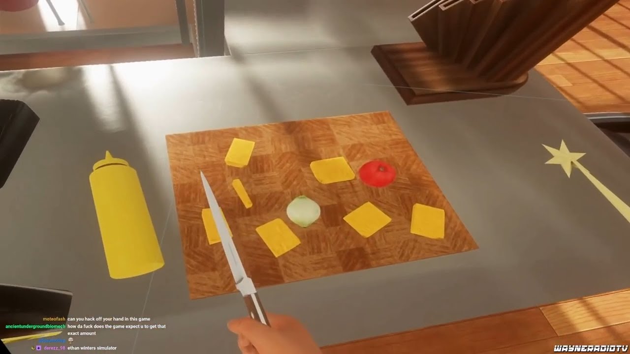 Основные моменты Cooking Simulator VR [редакция фаната WayneradioTV]