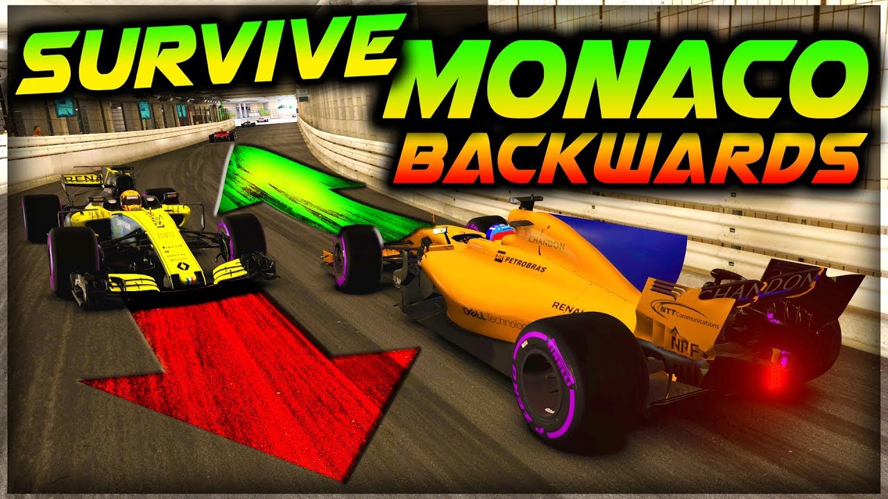 SURVIVE MONACO...BACKWARDS!!! - Insane Hardcore Damage F1 Game