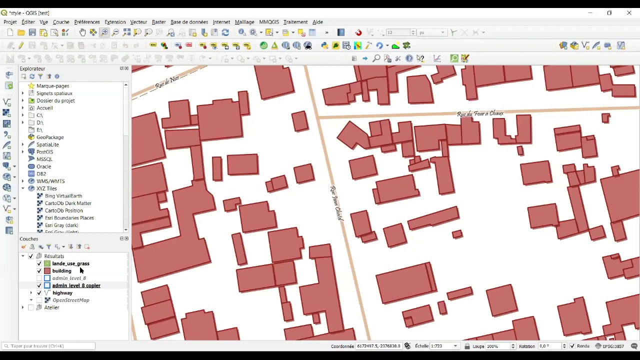 QGIS 3 : utilisation avancée des styles avec la création d'une carte 