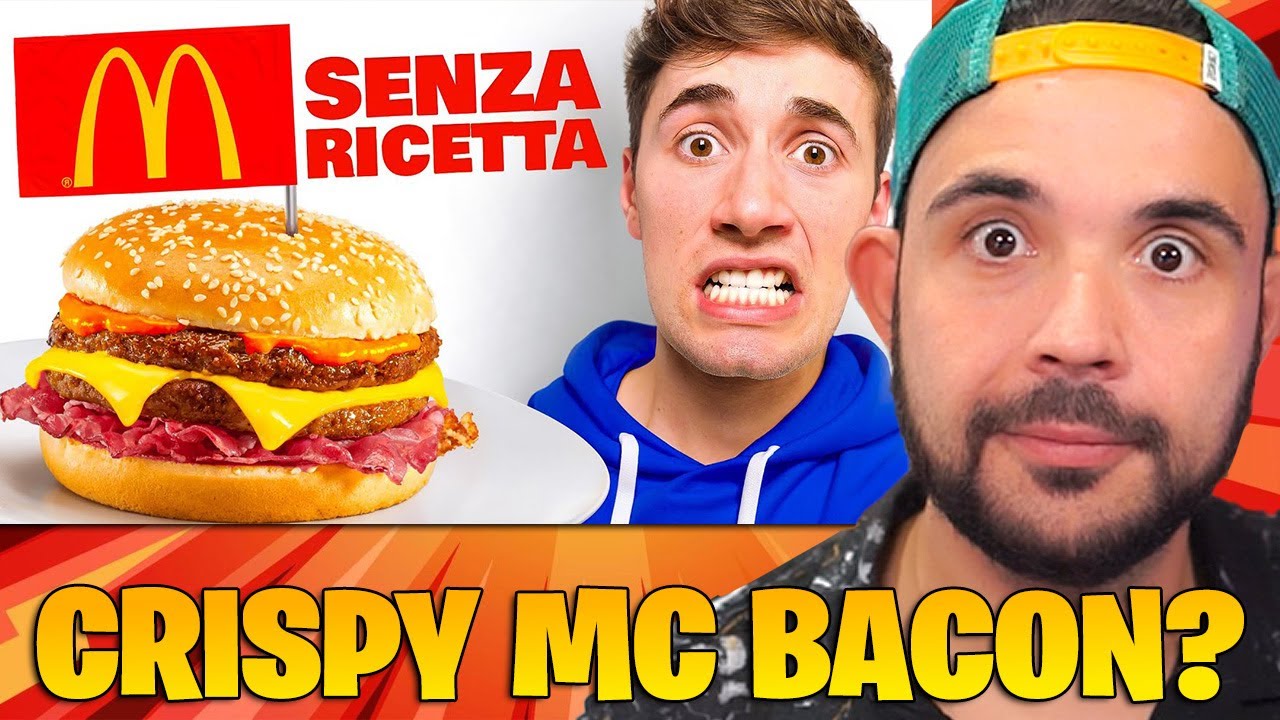 i DF Cucino SENZA RICETTA il CRISPY McBACON del McDonald’s