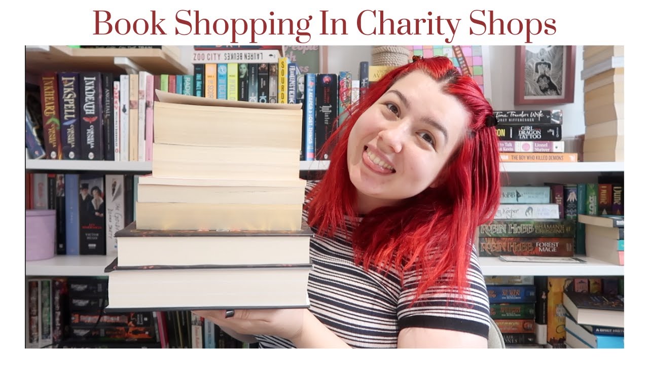 Charity Shop Book Shopping Vlog!