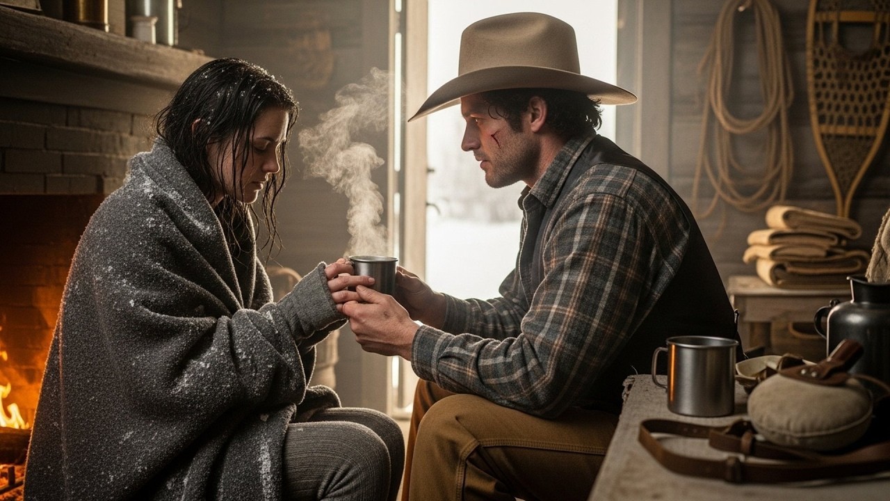 She Thought She'd Freeze Alone, Until A Cowboy Arrived Saying 