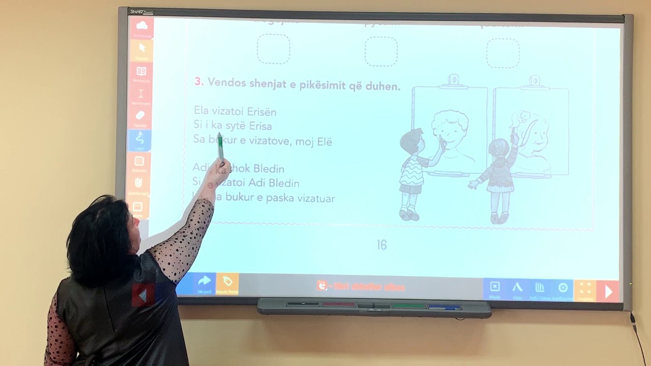 Libri i digjitalizuar fletore pune Gjuha shqipe 2, Rikujtojmë dhe ushtrohemi