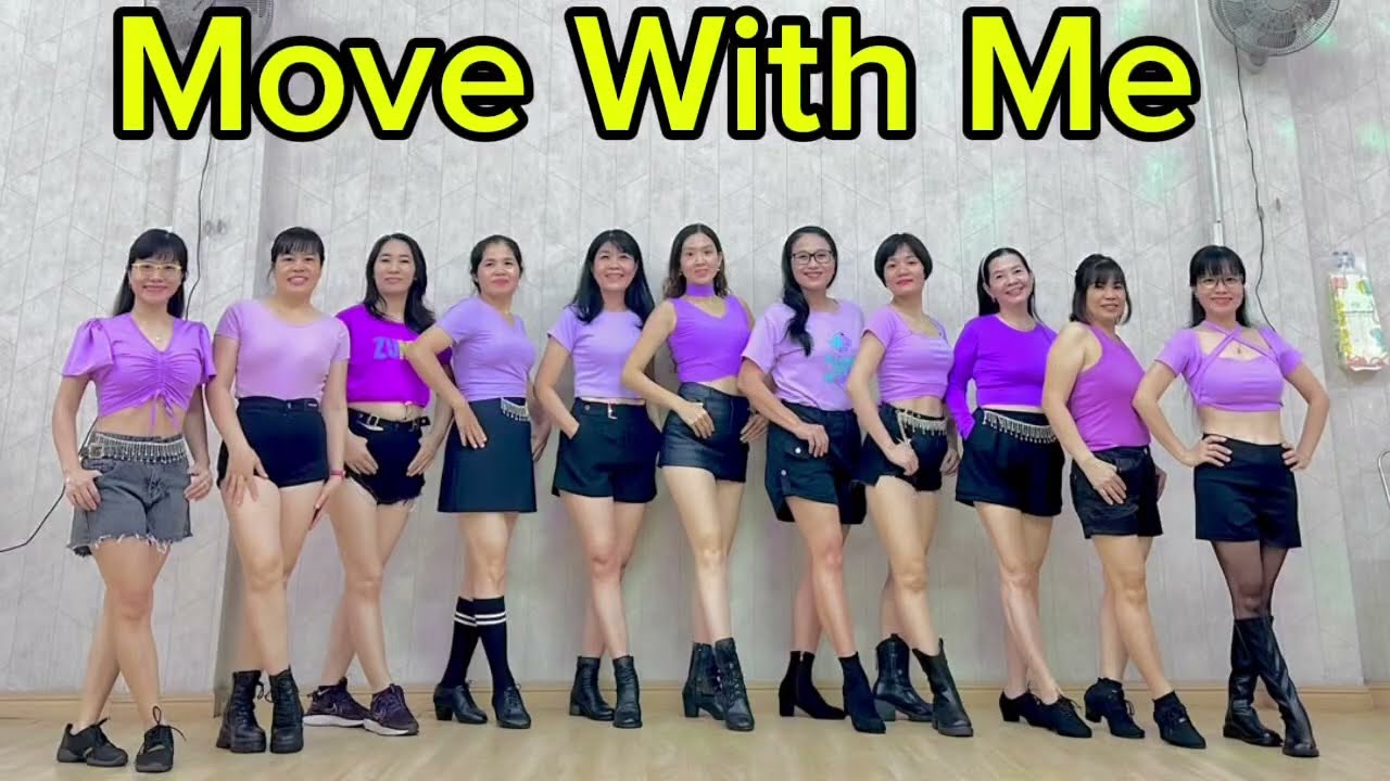 Move With Me - Линейный танец - Кавер на песню Dark Class