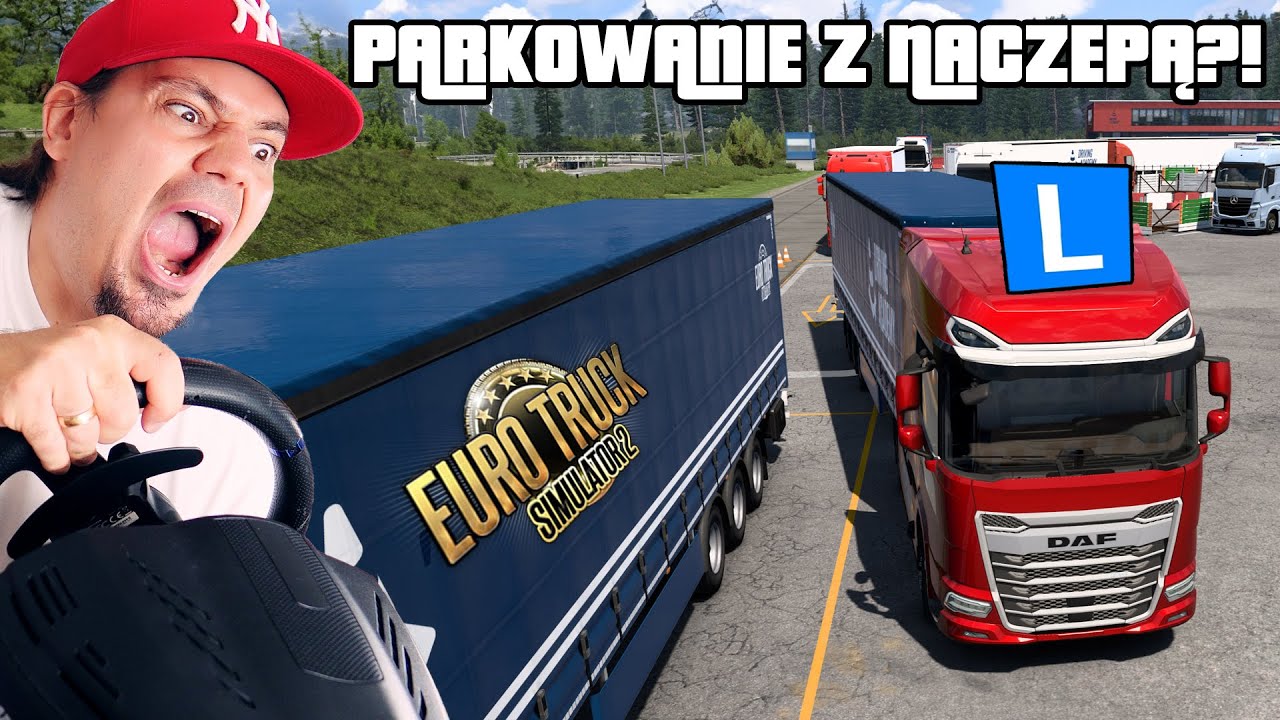 🚛 UCZĘ SIĘ PARKOWAĆ Z NACZEPĄ! *chyba im wali, że ja to zrobię* | Euro Truck Simulator 2