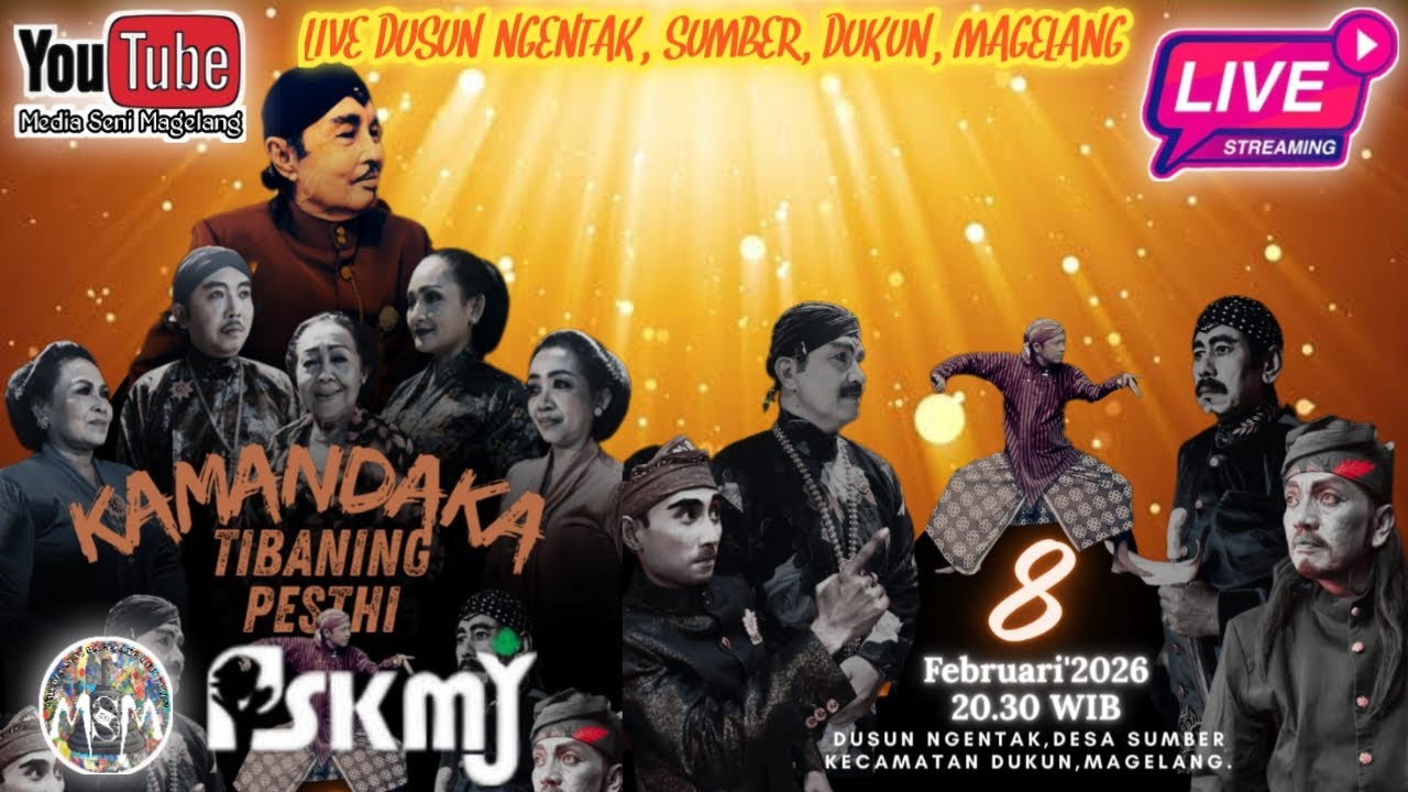 🔴LIVE KETHOPRAK PSKMY (PERKUMPULAN SENIMAN KETHOPRAK MATARAM YOGYAKARTA) LIVE NGENTAK, SUMBER, DUKUN