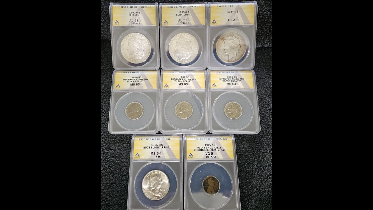My First ANACS coin submission !