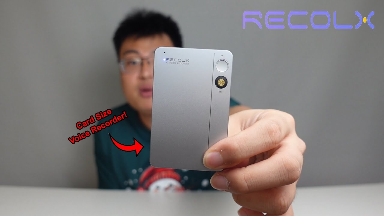 Обзор диктофона Recolx Tap AI — 30 часов записи + транскрипция GPT-5 (112 языков!)