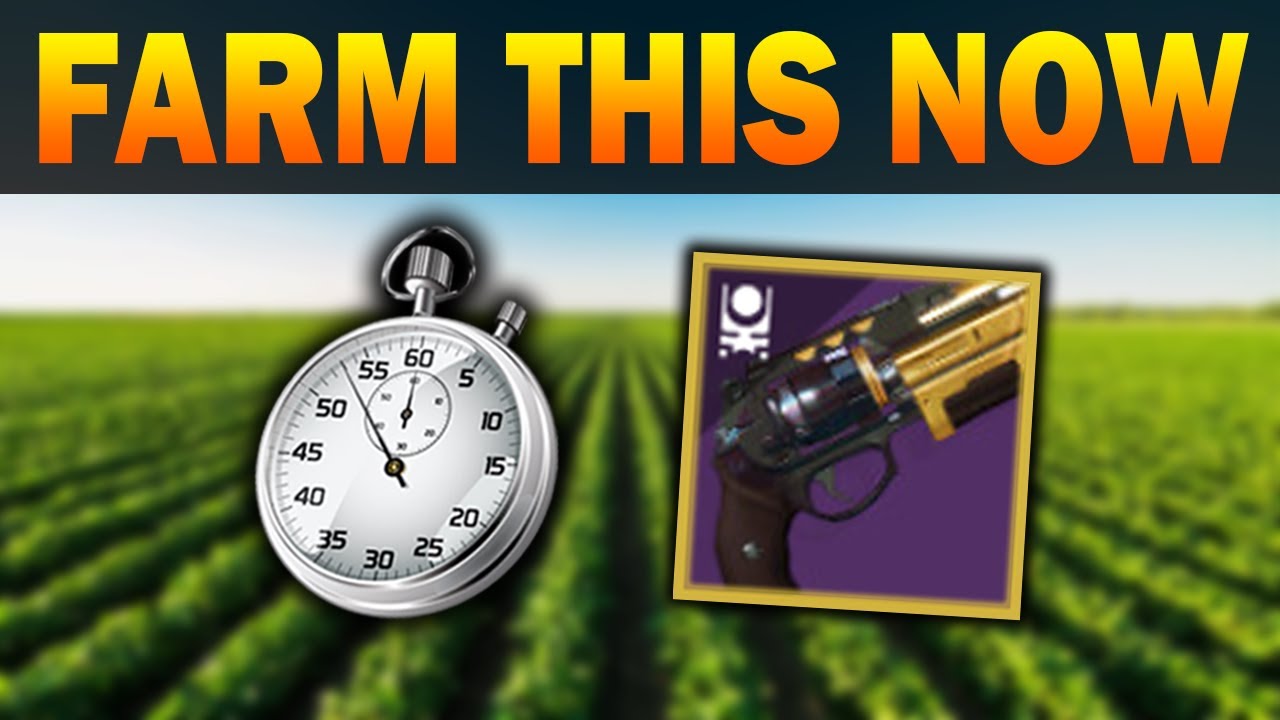 The BEST Hand Cannon, The EASIEST Farm - Do NOT Miss This!
