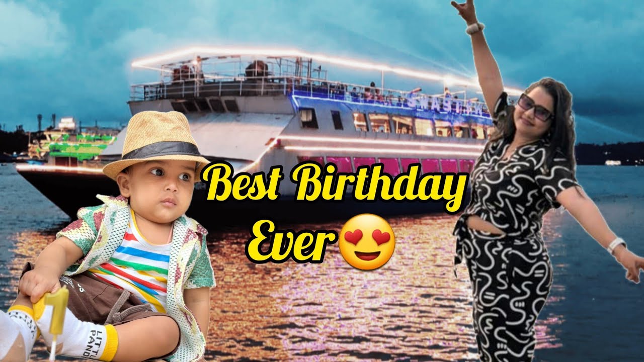 Shocking 😮 birthday celebration in cruise 😳 |goa vlog|must watch video