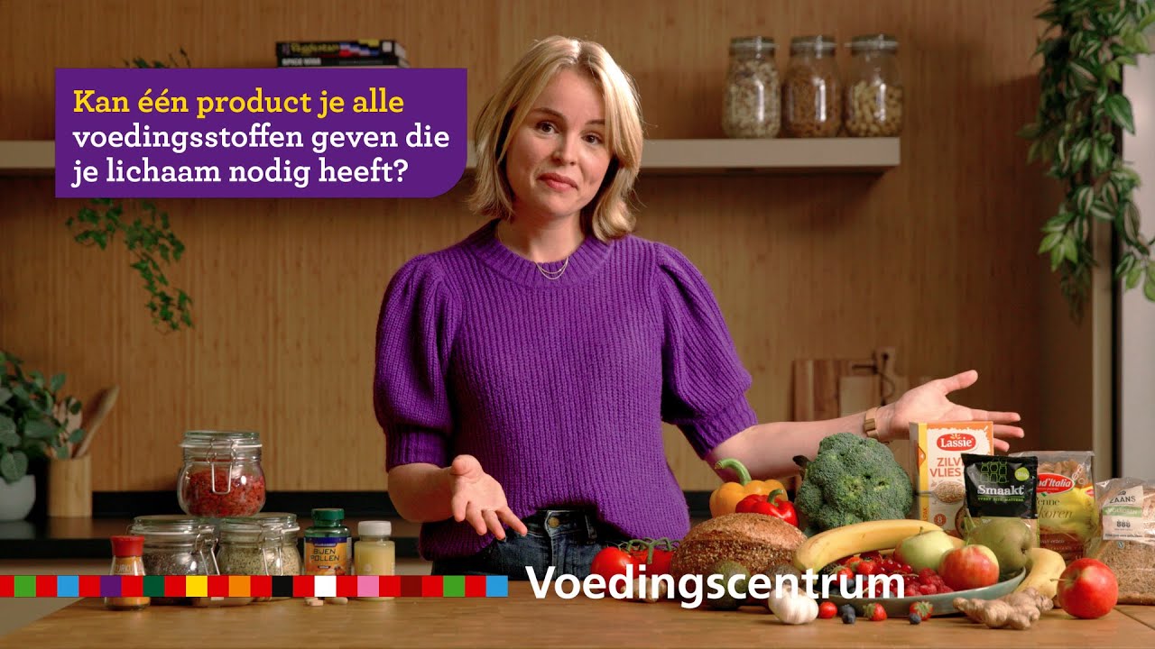 Kan één product je alle voedingsstoffen geven die je lichaam nodig heeft?