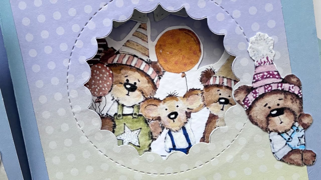 Pop Up Jellybean party bear tutorial 