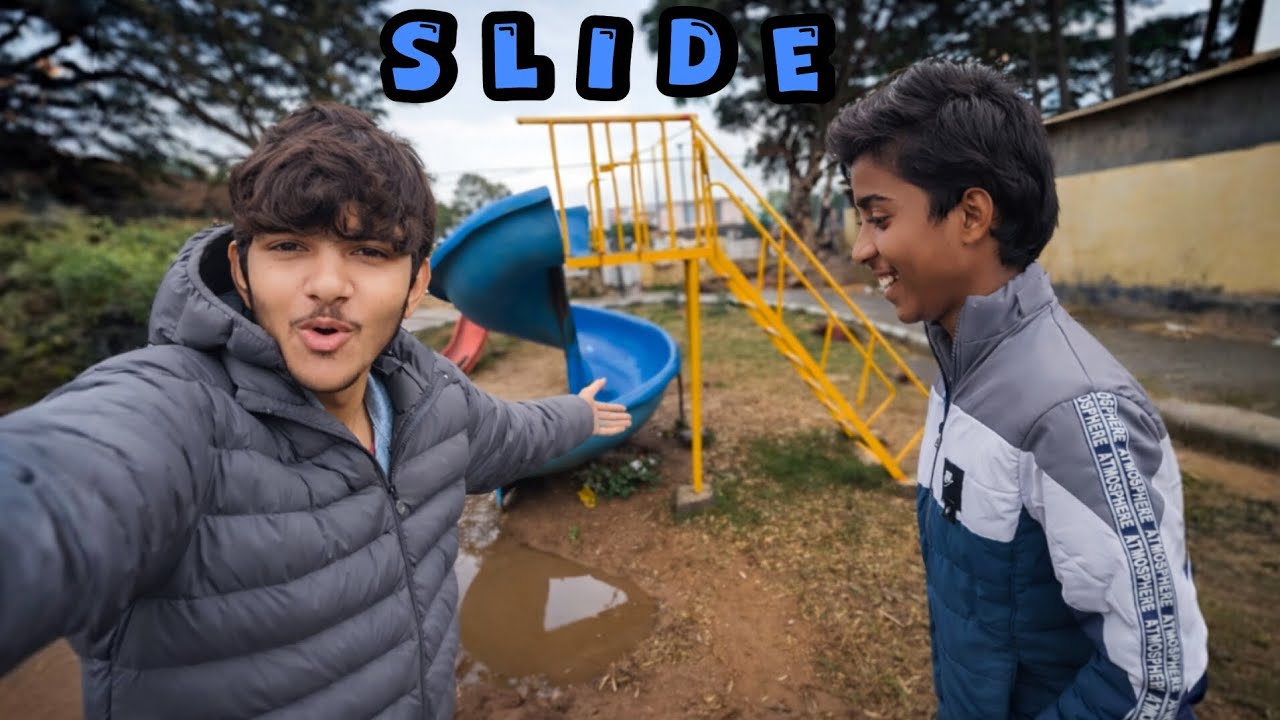 New slide 😮Mil Gai Aditya ko#vlogs