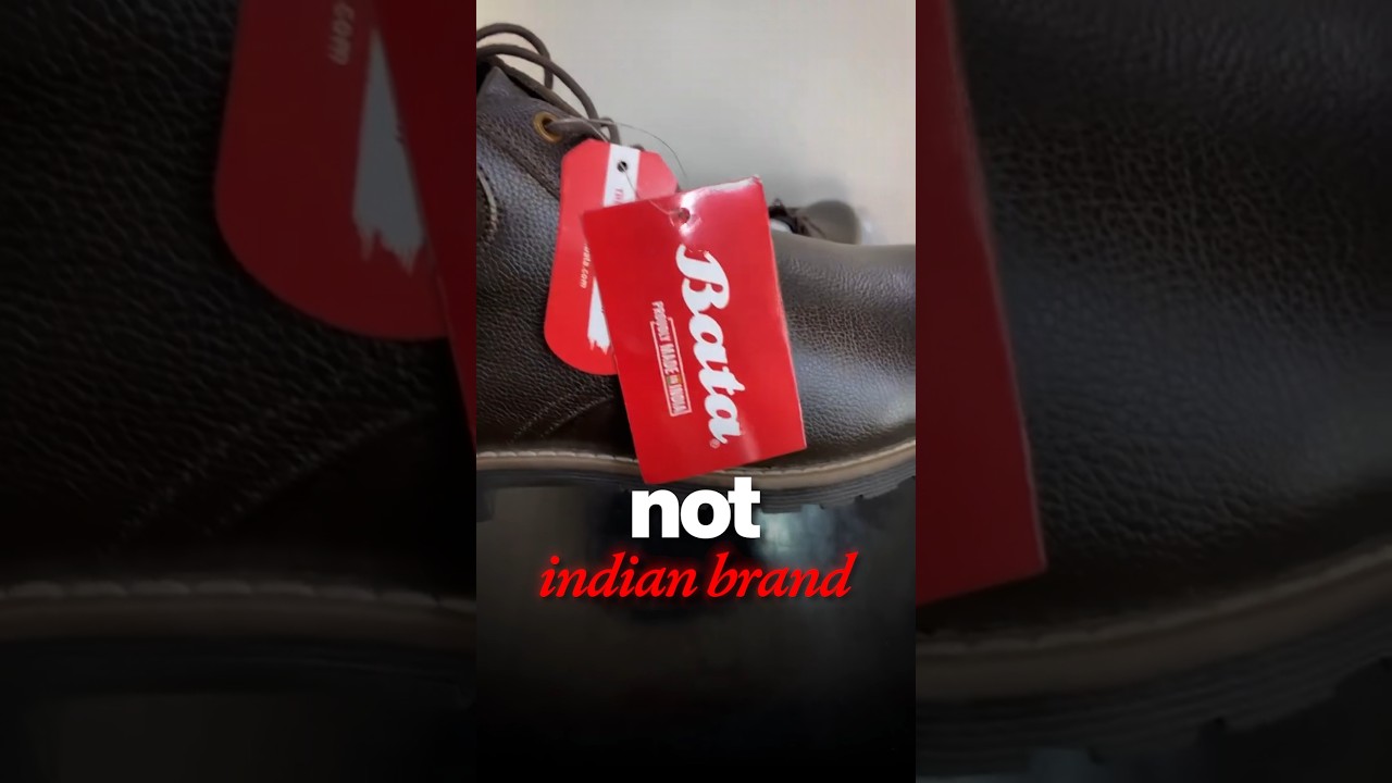 Bata is NOT an Indian Brand 📌 #shortsindia
