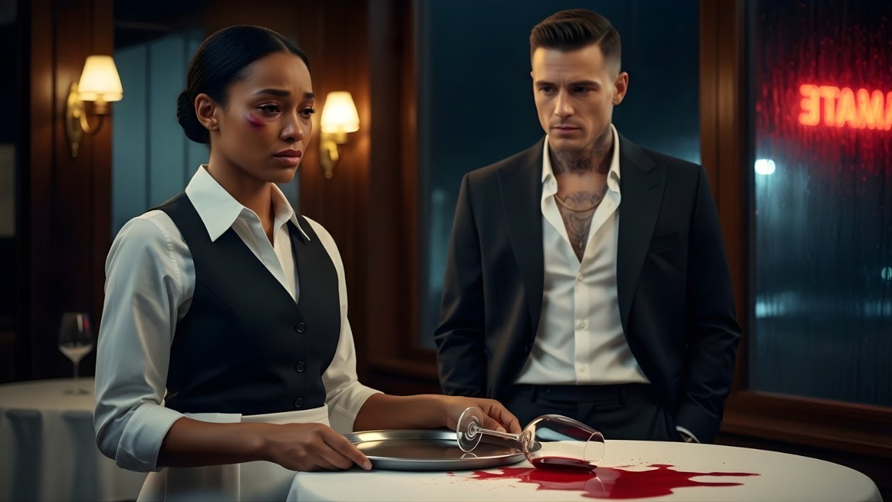 Mafia Boss Saw His Black Waitress Hiding Bruises, What He Did Next Shocked The Entire City