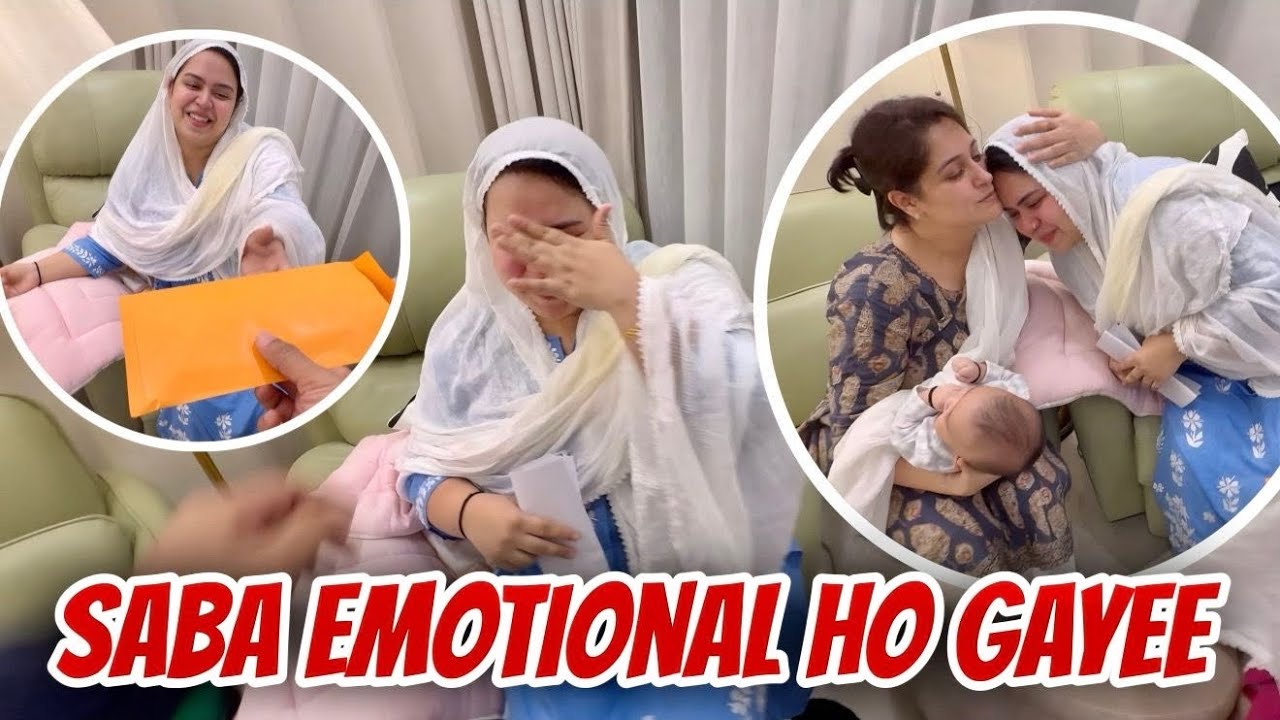 Bhaanje Ke Liye Special Gift | Saba Emotional Ho gayee | Mubarak Dipi 