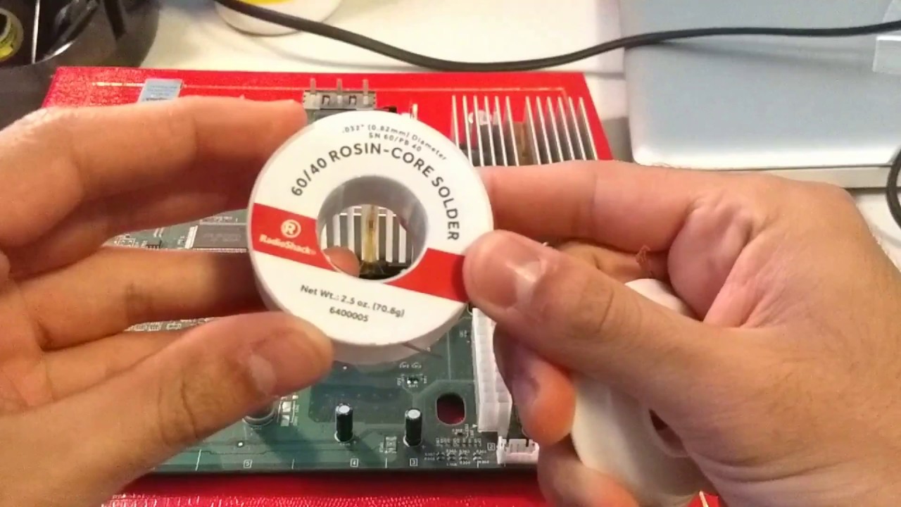 Original Xbox No Power Fix- Capacitor Replacement
