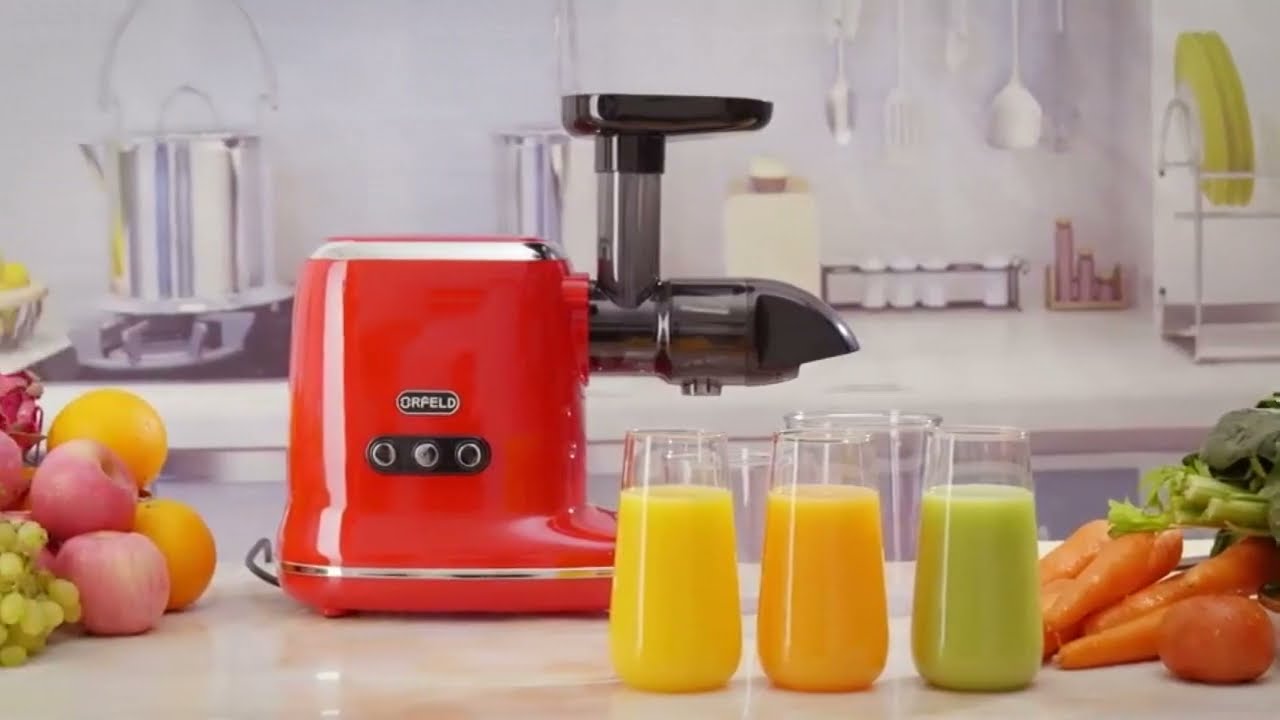Juicer Machines, Orfeld Professional Cold Press Juicer Extractor Machine