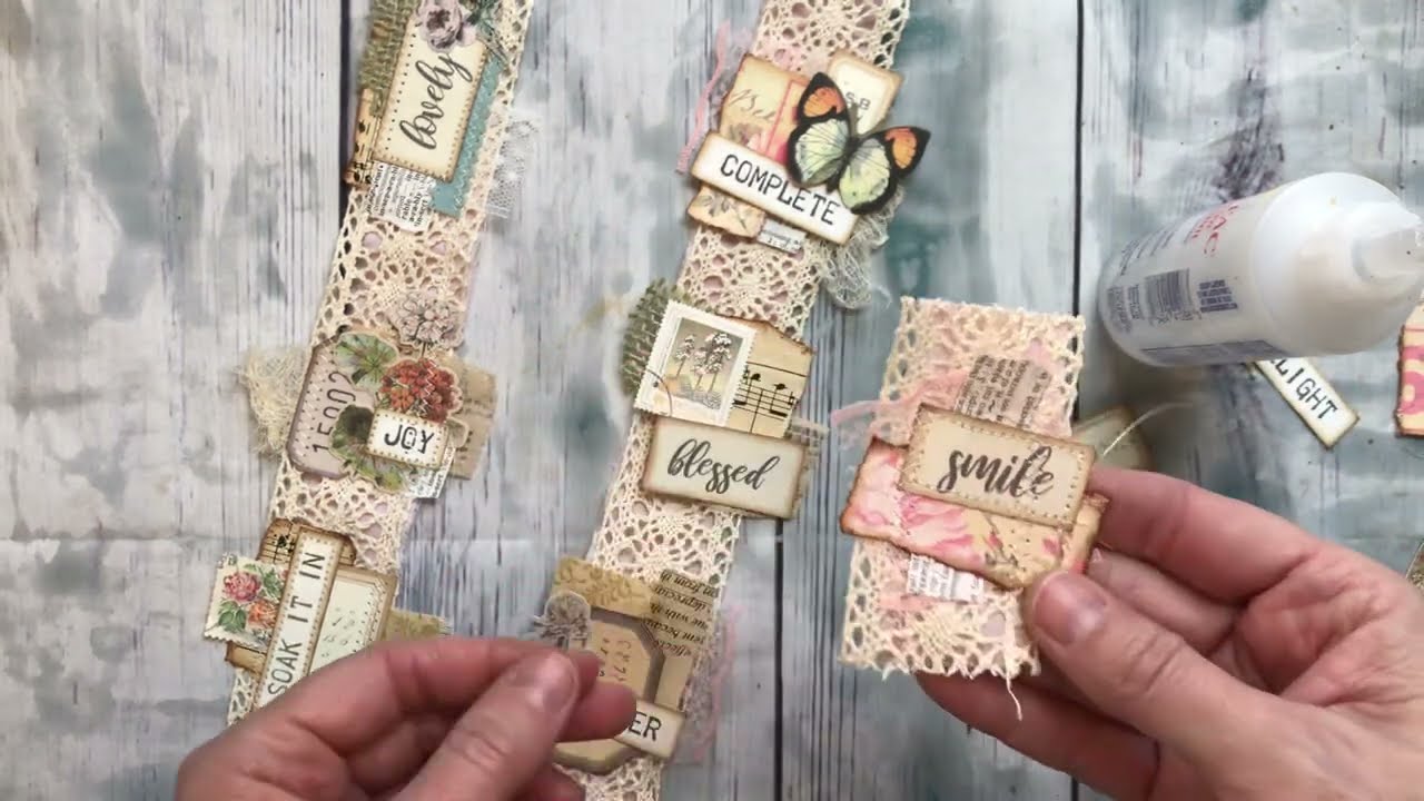 #8 Snippets for Junk Journal Embellishments,  Super Simple, Junk Journal from Start to Finish