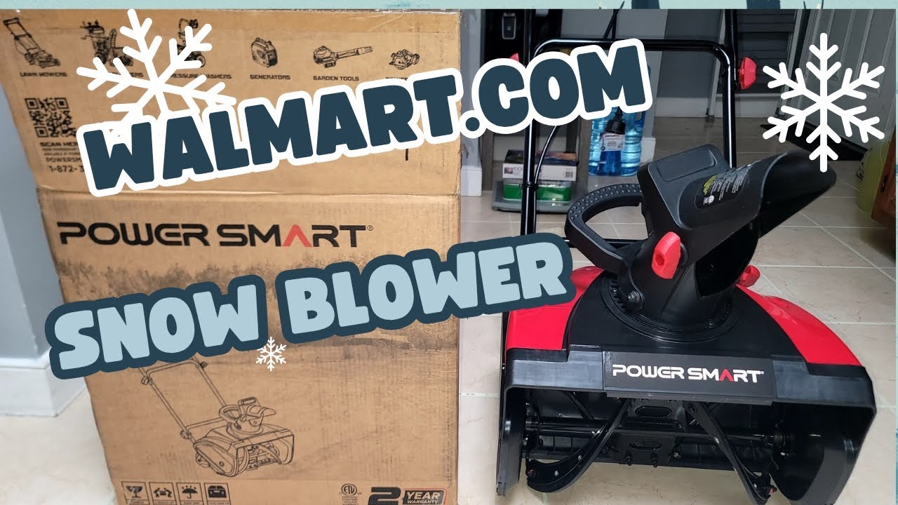 Walmart.com snow blower review 