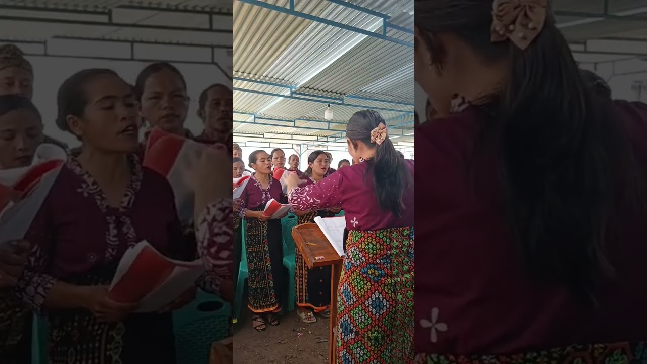 Kor Lingkungan Betlehem  Misa mengenang Satu Tahun meninggalnya Bpk Agustinus Sanggur
