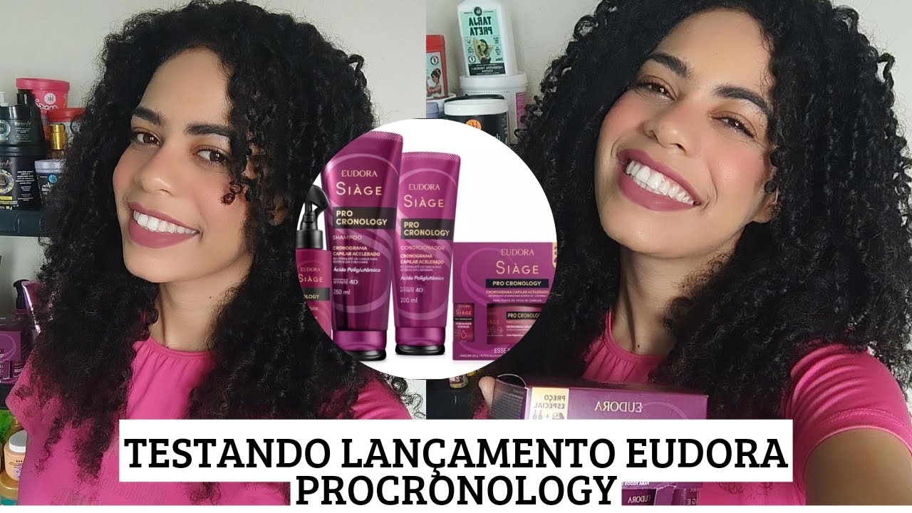 EUDORA PRO CRONOLOGY: Cronograma capilar Acelerado No Cabelo Cacheado/Crespo