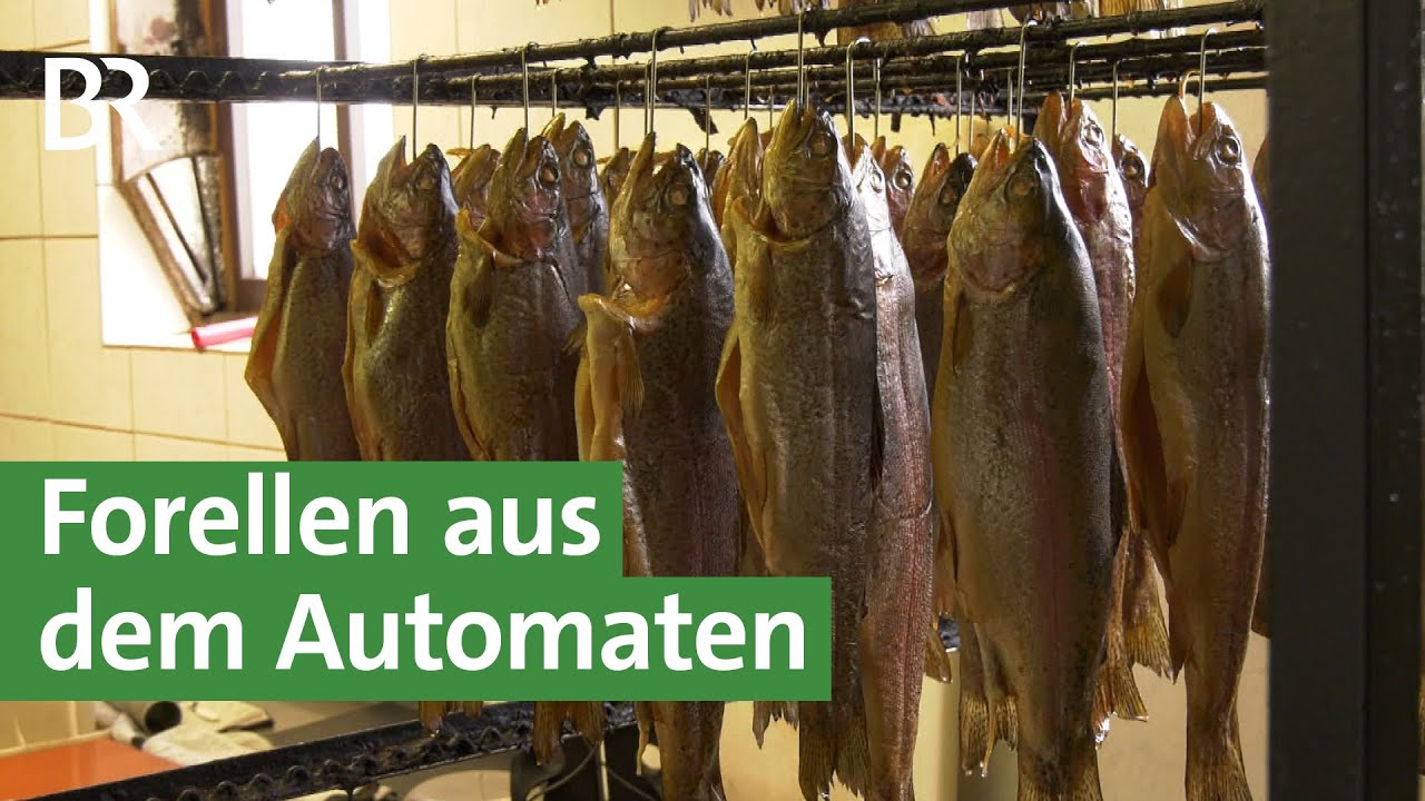 Nachhaltiger Fisch vom Forellenautomat - Ideen für Hofladen und Direktvermarktung | Unser Land | BR