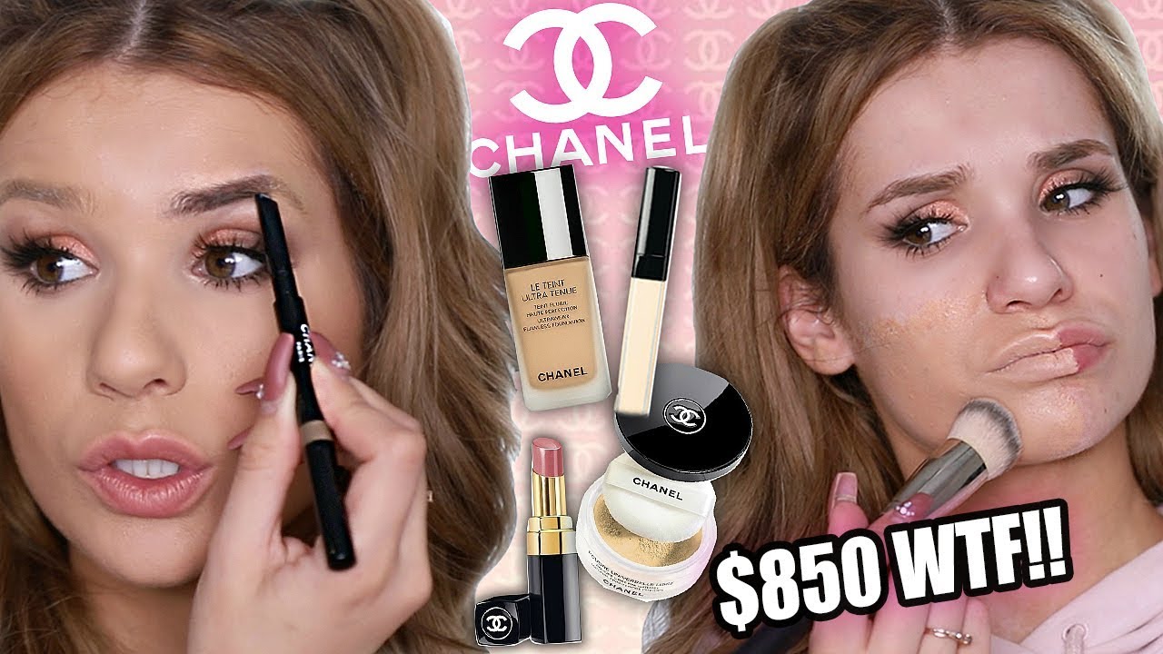 FULL FACE Testing CHANEL Makeup... WORTH IT or TOSS IT?