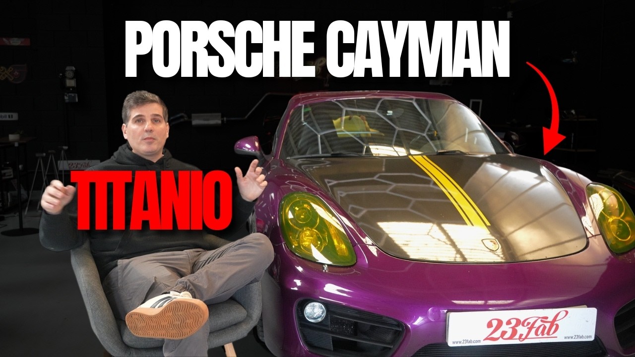 COLECTORES en TITANIO para PORSCHE CAYMAN 987