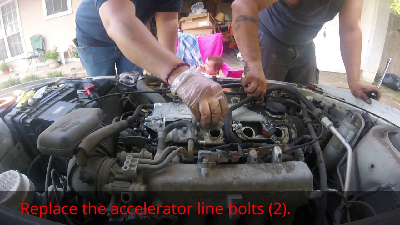 Mitsubishi Mirage DE Spark Plugs & Valve Cover Replacement
