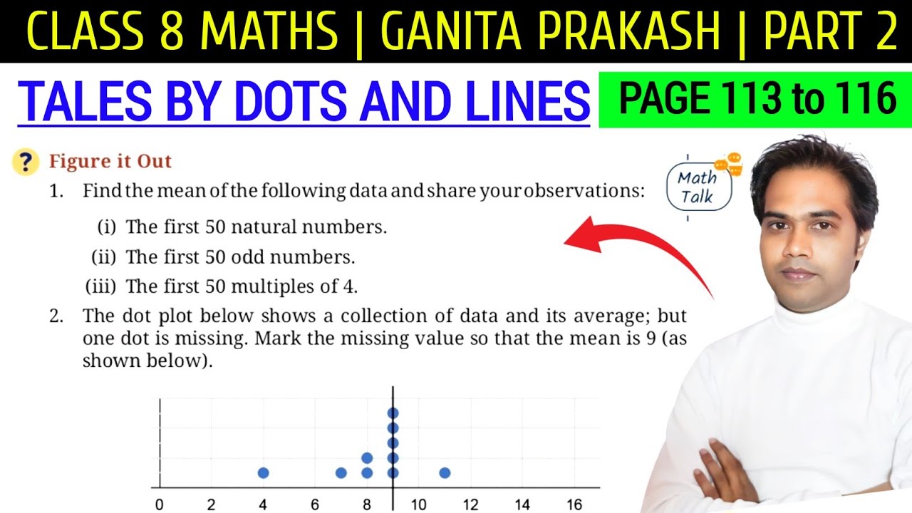 Class 8 maths ganita prakash part 2 | Chapter 5 Tales by dots and lines | Page 113, 114, 115 & 116