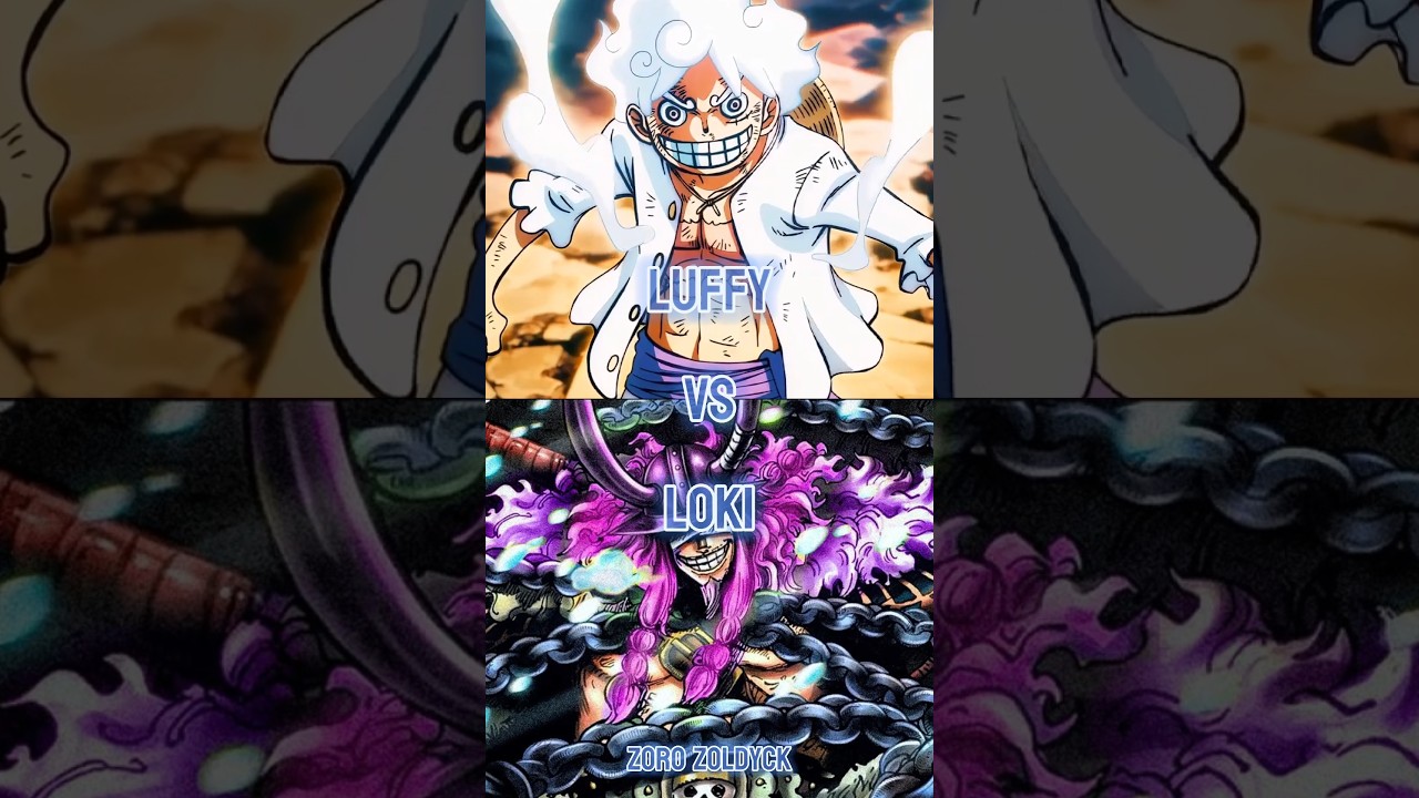 Luffy vs Loki || #whoisstrongest #luffy #loki #onepiece #shorts