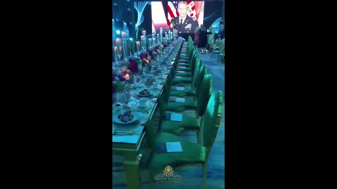 Corporate Event Decor by Royal Luxury Events