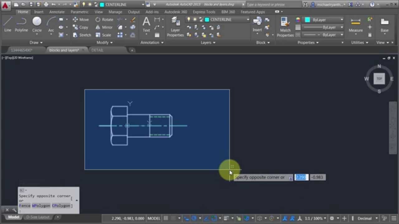 AutoCAD Blocks and Layers