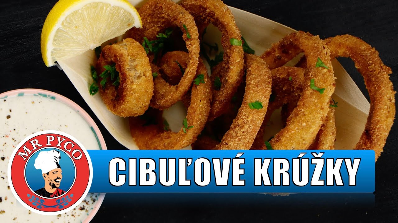 cibuľové krúžky 🧅 BAKED ONION RINGS 👨‍🍳 Martin PYCO Rausch