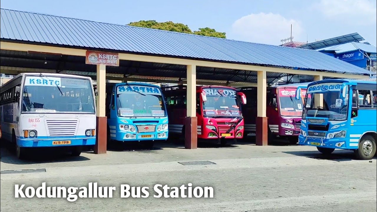 Kodungallur Bus Stand, Thrissur District, Kerala