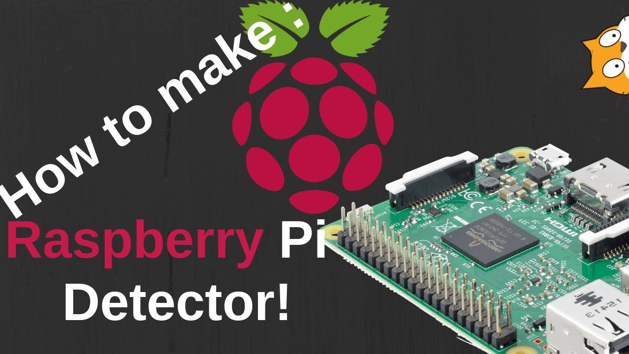 How to make a Raspberry Pi detector.