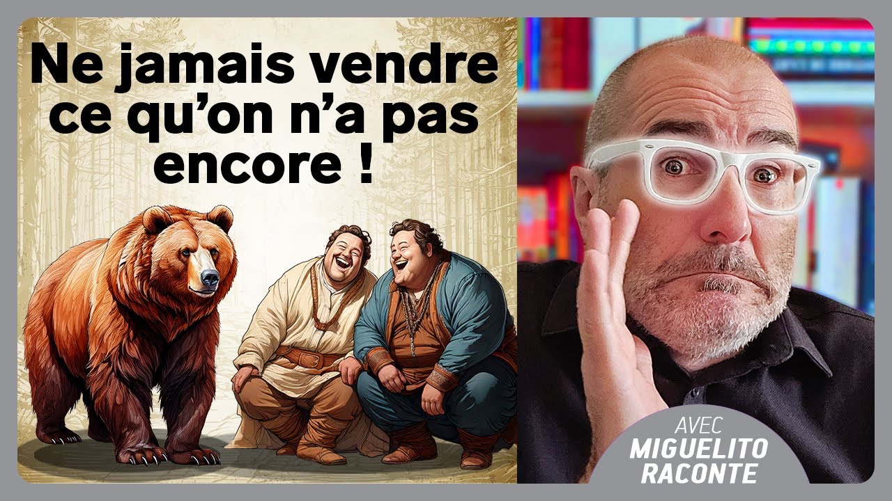 Histoire oubliée : l'ours et les 2 compagnons | La Fontaine