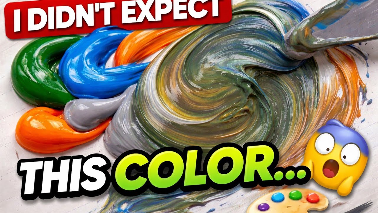 Mixing Random Colors Until It Turns Ugly… 😬