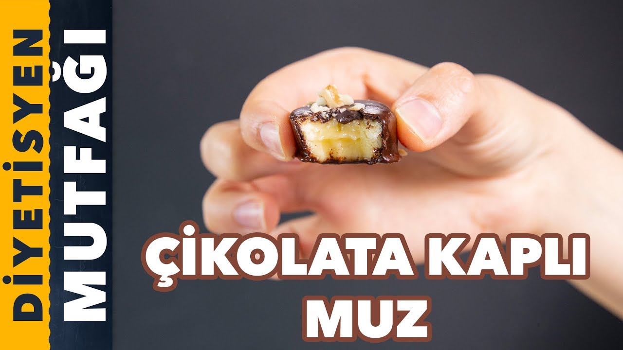 Çikolata Kaplı Muz | Diyetisyen Mutfağı