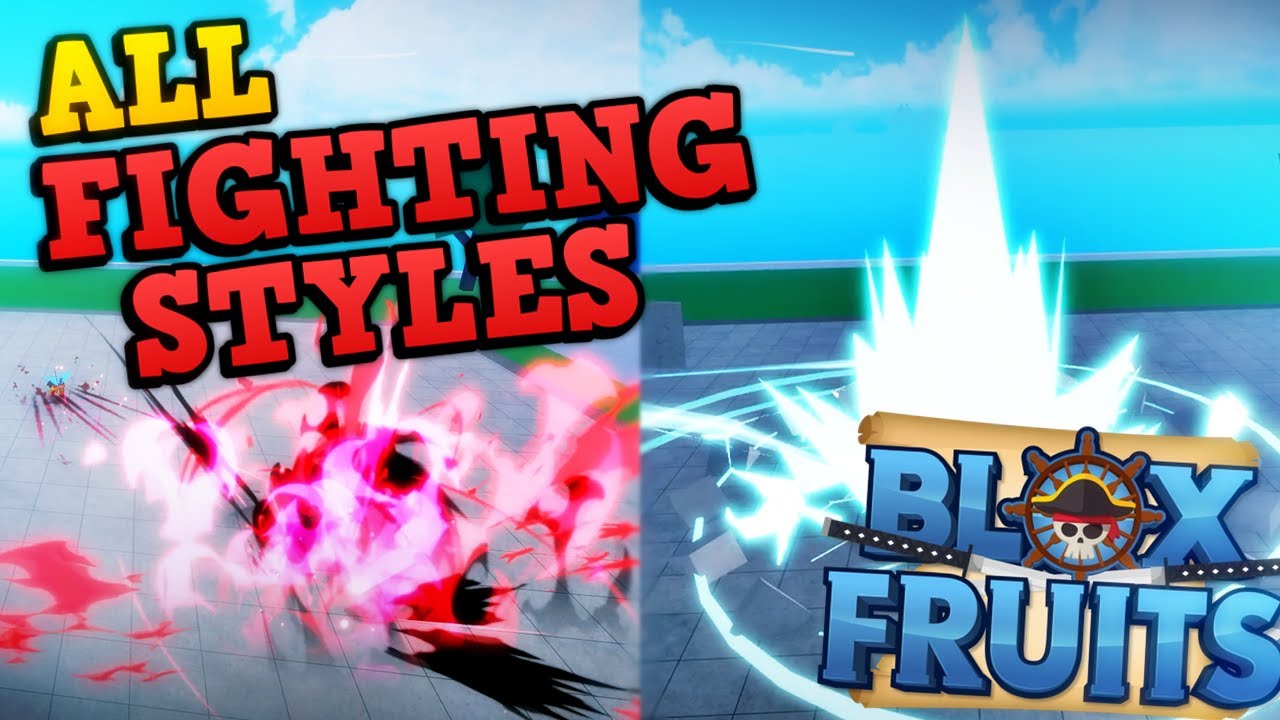 ALL FIGHTING STYLES SHOWCASE! 👊🔥 | Blox Fruits