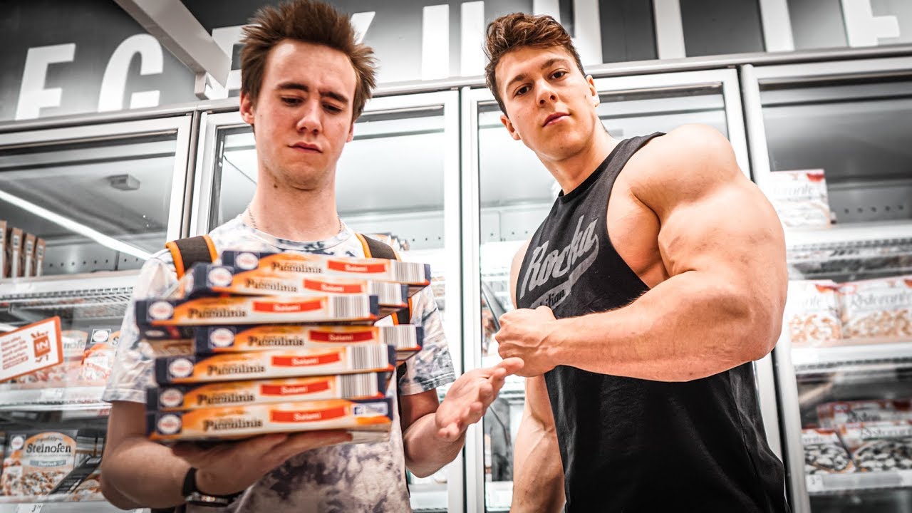 Mit diesen Lebensmitteln hat der Lauch nicht gerechnet! Hardgainer Shopping Tour