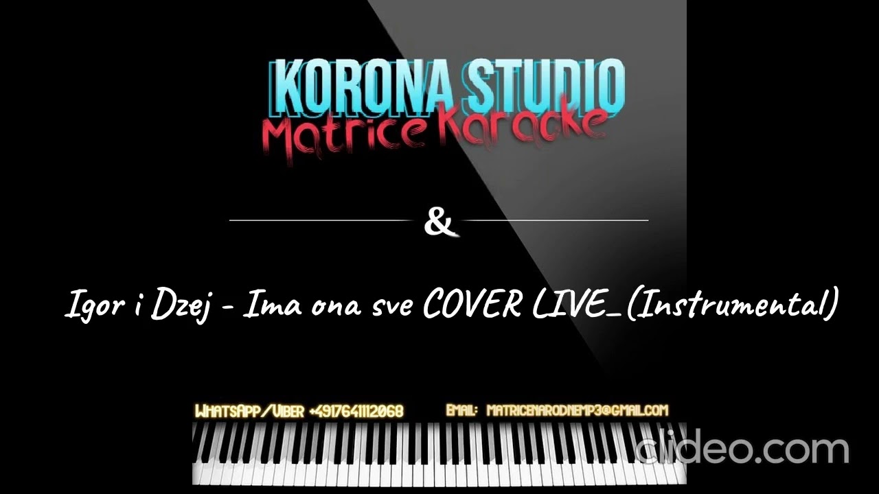 Igor i Dzej - Ima ona sve COVER LIVE_(Instrumental)
