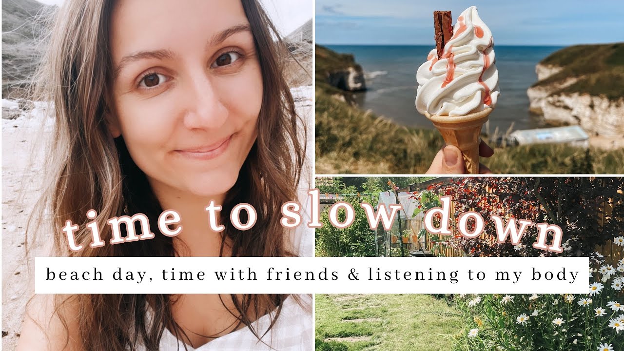 A day at the beach ~ slowing down, cheering myself up when I feel low