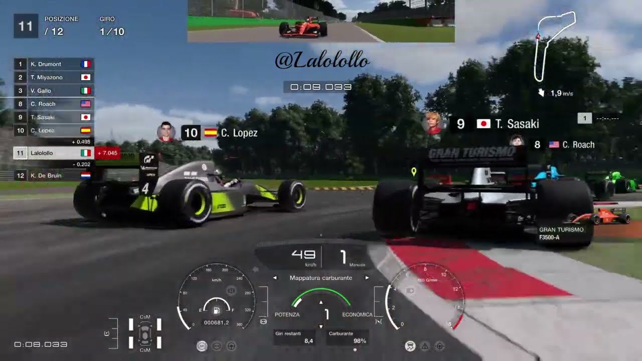GT7 MONZA WEEKLY CHALLENGES  SPECIAL EVENT   F3500