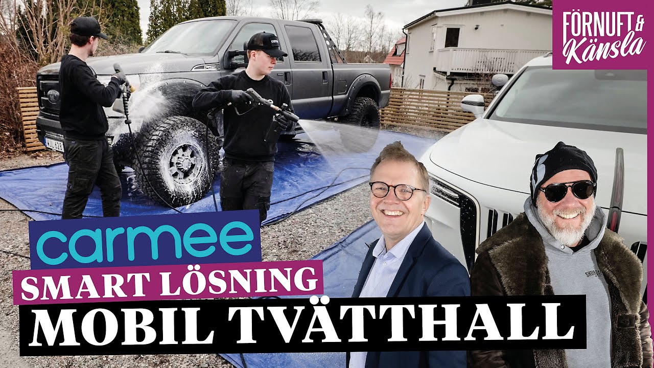 Förnuft & Känsla testar smartaste biltvätten! – Carmee